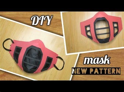 Diy Easy Foam Sheet Face Mask // diy mortal kombat mask // MJ easy ...