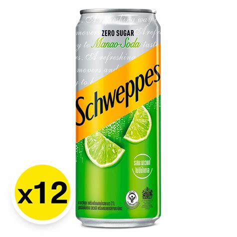 Schweppes Manao Soda Zero Sugar Ml X Makro Pro