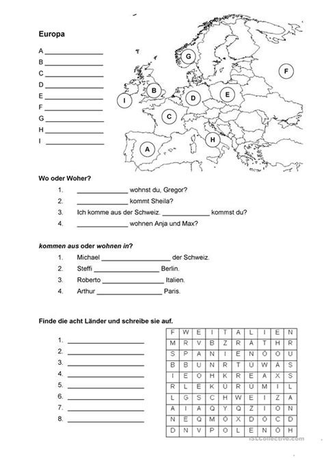 Wo Wohnst Du Woher Kommst Du Geographie Unterrichten Und Dann