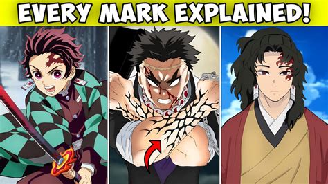 All 10 Marked Demon Slayers Explained Yoriichi Gyomei YouTube