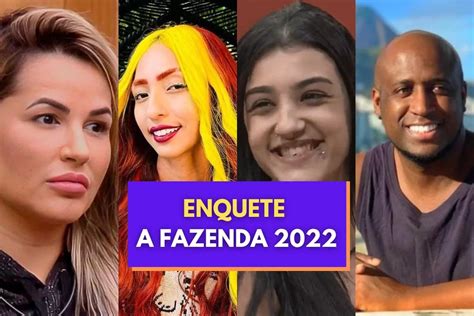 Votação Enquete A Fazenda 2022 quem sai na 9ª roça DCI