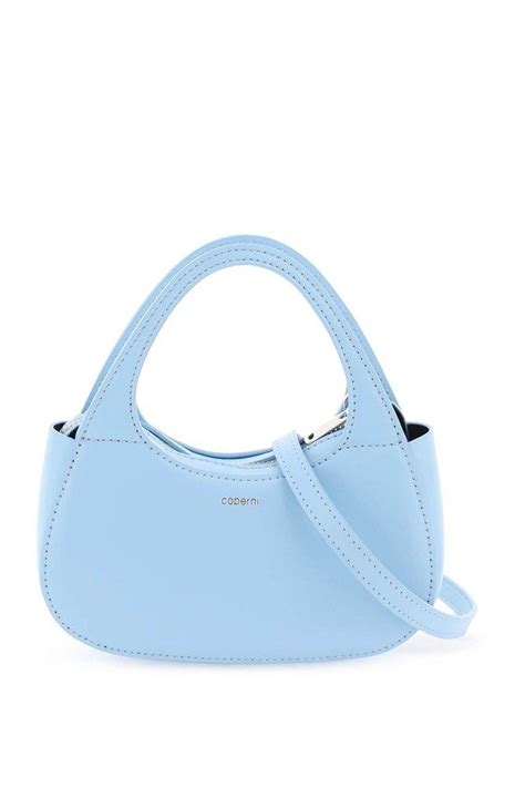 Coperni Swipe Micro Tote Bag In Blue Lyst