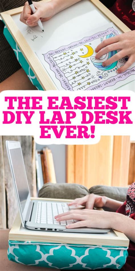 DIY Lap Desk You Can Make in Minutes | Lap desk diy, Diy laptop, Lap ...