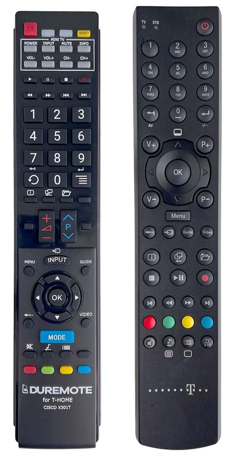 T-HOME MAGIO BOX KISS CISCO X301T + TV control (mini TV) - remote control duplicate - $15.3 ...