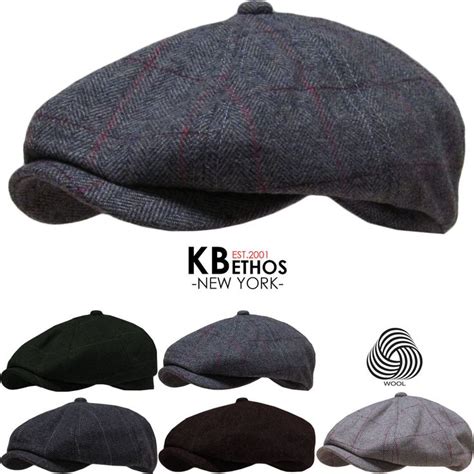 Cabbie Newsboy Gatsby Cap Mens Ivy Hat Golf Driving Winter Cold Flat