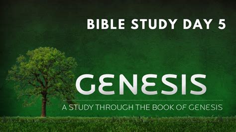 Genesis Bible Study Session 5 Youtube