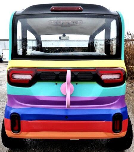 Rainbow Limited Edition Coco Coupe Le V Electric Seater Golf Cart