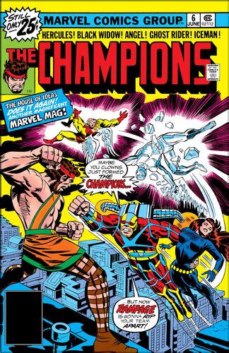 Champions Vol 1 6 Marvel Database Fandom