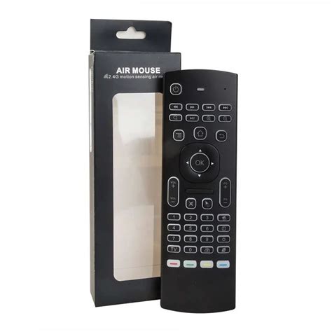 Smart Wireless Android TV Box Remote Control MX3-L Smart Remote Control ...