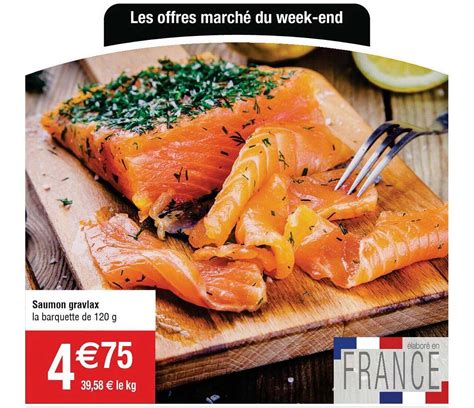 Promo Saumon Gravlax Chez Cora ICatalogue Fr