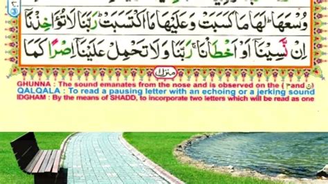 Surah Baqarah Last Two Ayat Recitation Tilawat Quran Pak With Beautiful Voice