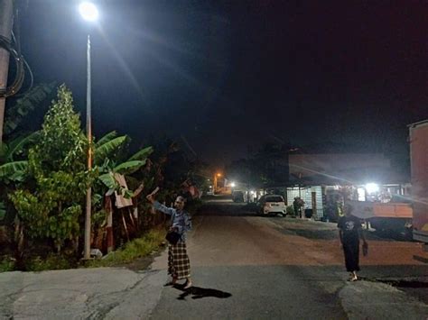 Kawasan Gelap Berbahaya Yang Dikenal Pasti Telah Siap Dipasang Lampu