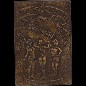 New Xl Coca Cola Coke Nude Woman Drink Soft Soda Pop 70s Nos Vintage Belt Buckle Logo Sign