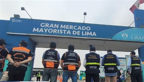 Gran Mercado Mayorista De Lima En Paro Comerciantes Anuncian Paro