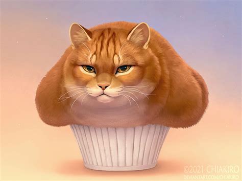 Muffin Cat By Chiakiro On Deviantart Muffin Cat Cats Animal Infographic