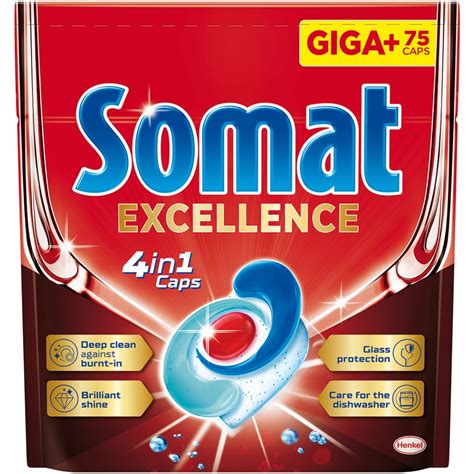 Somat Excellence Tabletki Do Zmywarki 4w1 75 Szt 13289720605 Allegro Pl