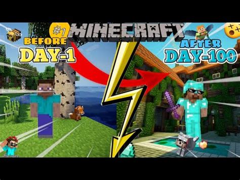 I Survived Days In Minecraft Hardcore Survival Series Youtube