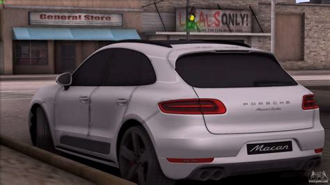 Porsche Macan For Gta San Andreas