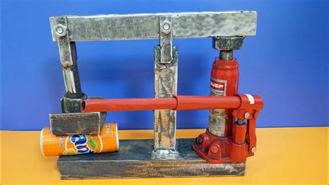 Homemade Diy Tool Diy Mini Hydraulic Press Youtube