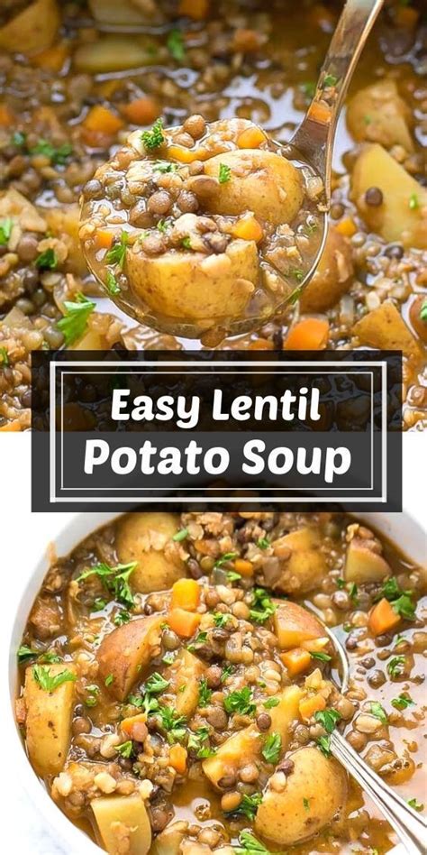 Easy Lentil Potato Soup Artofit