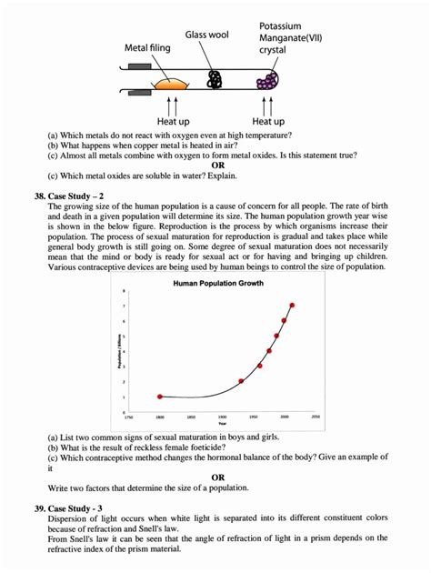 Paper 2 Cbse Class 10 Science Sample Paper For Board Exam 2023