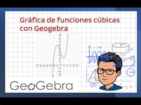 Funciones C Bicas Con Geogebra Youtube