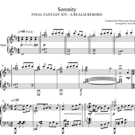 Final Fantasy Xiv Piano Collection Vol 7 All In One Sheetmusicmidi