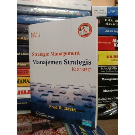 Jual Manajemen Strategis Konsep Edisi Buku Shopee Indonesia