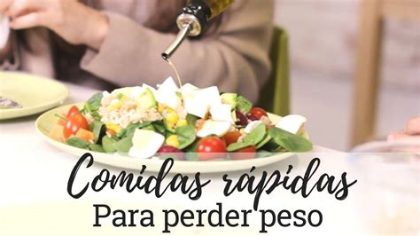 Comidas Para Adelgazar Recetas Fáciles Y Rápidas Para Perder Peso