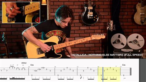 How To Play Nothing Else Matters By Metallica Legendary Riff 15