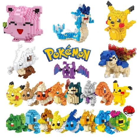 Lego Pokemon Blocks Pokemon Legos Nano Blocks Micro Blocks Etsy