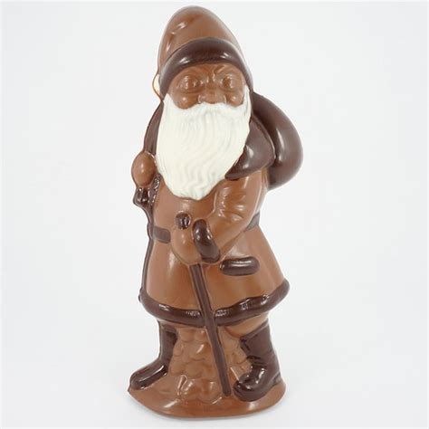 Père noel en chocolat Chocolaterie Heyez Inc