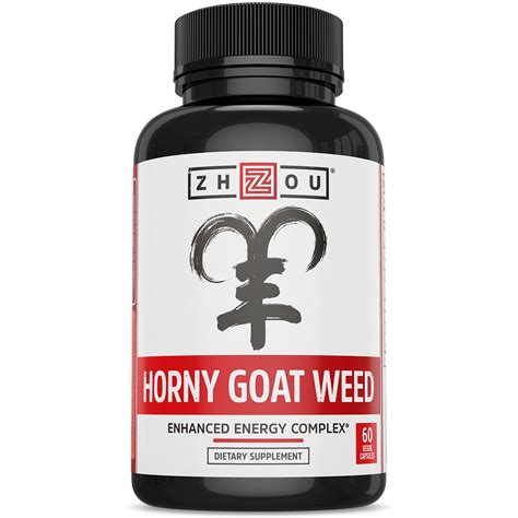 Premium Horny Goat Weed Extract With Maca Tribulus Enhanced Energy