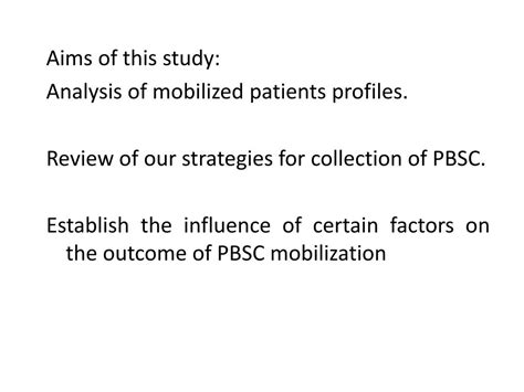 PPT - Collection of peripheral blood stem cells PowerPoint Presentation ...