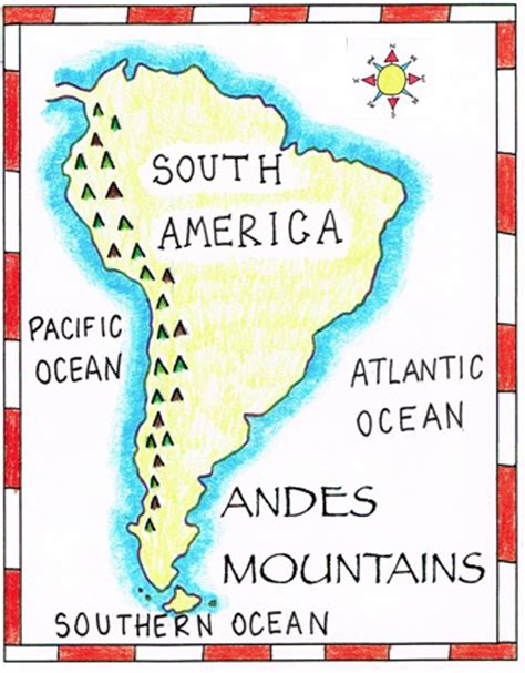 Maya/Aztec/Inca Map - Maps for the Classroom