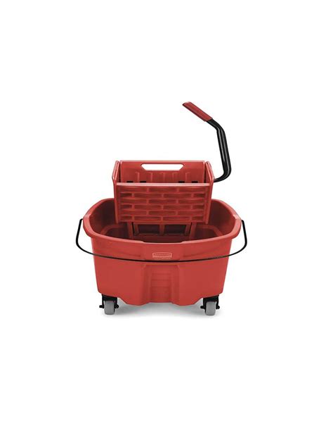 Carrito Escurridor Wavebrake Cuartos Color Rojo Rubbermaid Fg Red