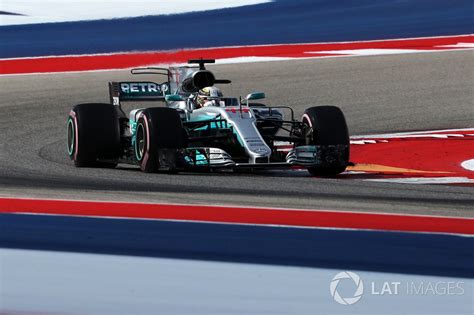 Lewis Hamilton Mercedes Benz F1 W08 At United States Gp