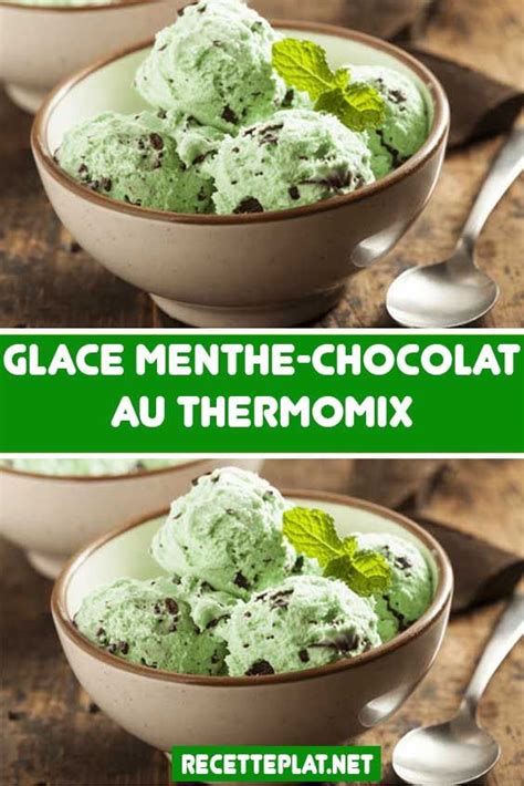 Glace Menthe Chocolat Au Thermomix Artofit