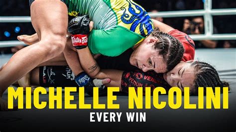 Every Michelle Nicolini Win ONE Full Fights ONE Championship The