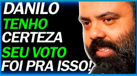 DANILO GENTILI ESTRANHA IGOR E DEBATE SOBRE sobre ELEIÇÕES de 2022 FIKA