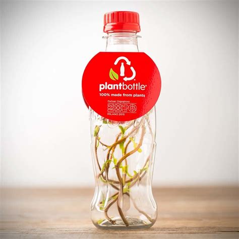 This Coca Cola PET Bottle Is Made Entirely From Plants MIKESHOUTS