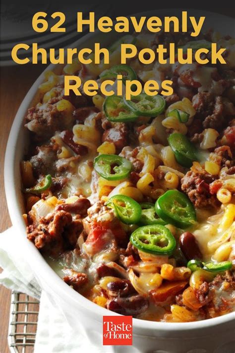 62 heavenly church potluck recipes – Artofit