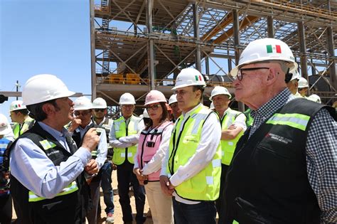 Visita Gobernador De Sonora Instalaciones Del Proyecto Buenavista De