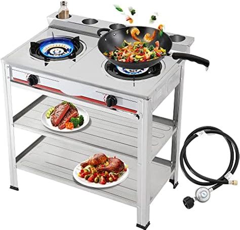 Amazon Forimo Propane Gas Stove 2 Burner Gas Stove With Removable