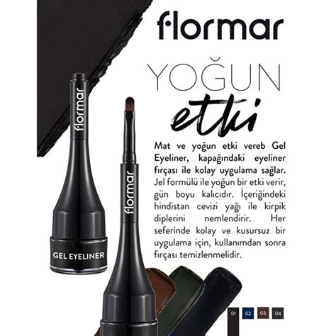 Buy Flormar Gel Eyeliner Gel Black 2 2 Ml Online At Discounted Price