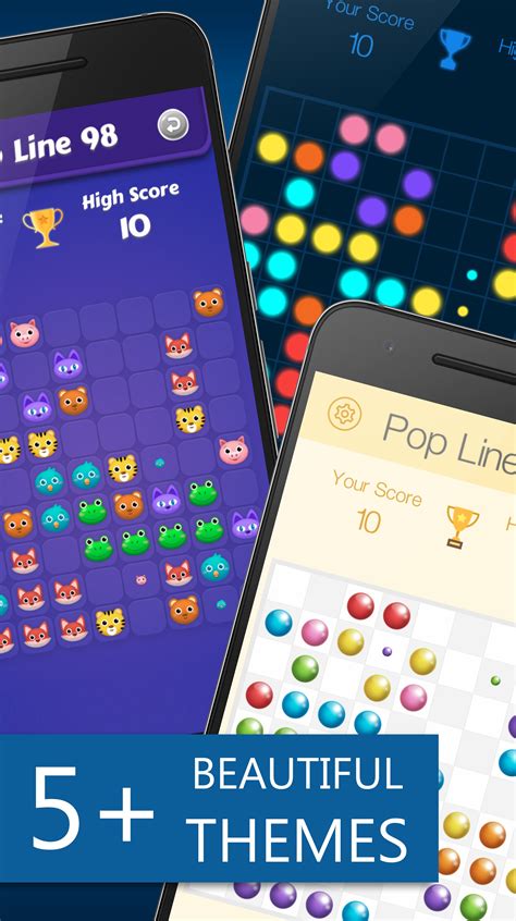 Line 98 The Color Lines Great Classic Puzzle Game