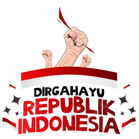 Dirgahayu Republik Of Indonesia White Transparent, Dirgahayu Republik Indonesia Free Download ...