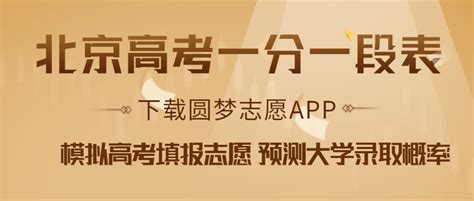 2023北京高考一分一段表 北京高考分数位次排名表2023