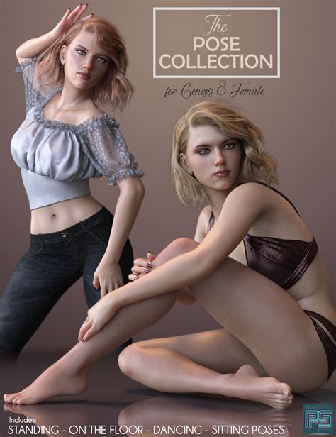 The Pose Collection For Genesis 8 Female Daz 3d