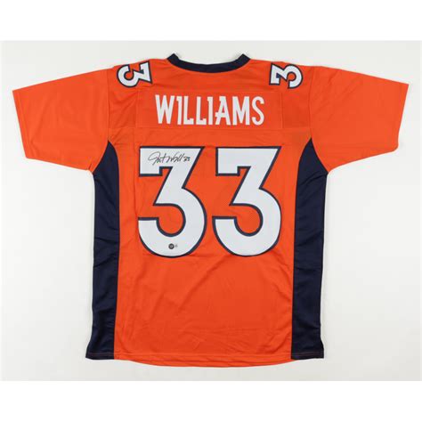 Javonte Williams Signed Jersey Beckett Pristine Auction